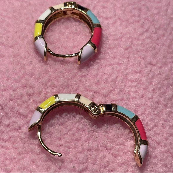 $1 when Bundled Pastel Hoop Cuff Earrings - Picture 6 of 9